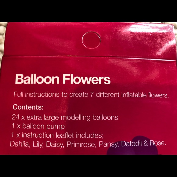 Balloon Flowers Hats & Dinosaurs w/Pumps NIB - Picture 6 of 8